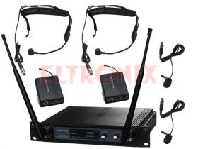 KOMPLET MIKROFONÓW ETP780MB BEZPRZEWODOWYCH