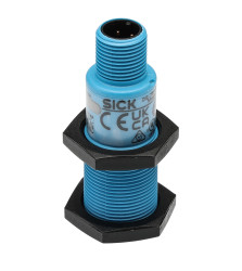 Czujnik zbliżeniowy M18 Ultradźwiękowy 1,3 m SICK 10 → 30 V prądu stałego długość 52.7mm Gwintowany