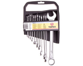 Klucze płasko-oczkowe 6-22mm (zestaw 12 szt.) 35D375