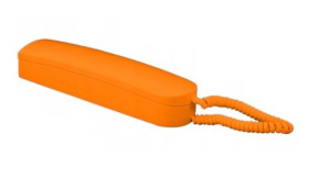Domofon słuchawkowy unifon LM-8/W-5 SOFT pomarańczowy