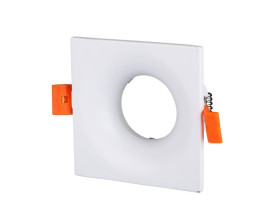 VT-876 Oczko halogenowe Spot trzonek: GU10 kwadratowa biały 3170 V-TAC