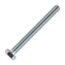 Sealey SS875 HT Setscrew M8 x 75mm 8.8 Zinc DIN 933 Pack of 25