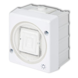 SENIOR Przycisk /dzwonek/ biały WHS-4