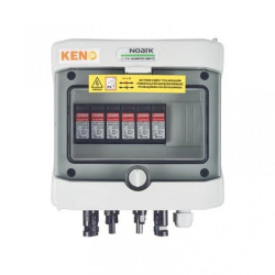 Skrzynka przyłączeniowa hermetyczna z ogranicznikiem przepięć DC, 1000V, typ 1+2, 2x łańcuch PV, 2x MPPT SH-6 DC