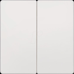 5TG6205 DELTA i-system, titanium white rocker, 55 x 55 mm