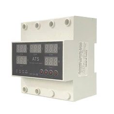 Pięcioekranowy automatyczny przełącznik cyfrowych zabezpieczeń napięcia trójfazowego 63A 220V z regulowanym zabezpieczeniem prze