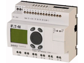 Sterownik easyControl 12we/8wy klawiatura wyświetlacz LCD EC4P-221-MTXD1 106391 EATON
