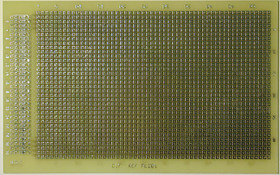 Płytka prototypowa AL201 dwustronna DIN 41612 FR4, Ø 1mm, 160 x 100 x 1.5mm, CIF