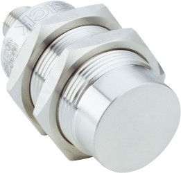 Czujnik zbliżeniowy M30 Indukcyjny 40 mm SICK Niewpuszczany 10 → 30 V prądu stałego długość 63.5mm Gwintowany