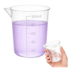 Kubek plastikowy z miarką 100ml - miarka