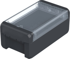 PC enclosure, (L x W x H) 151 x 80 x 60 mm, graphite gray (RAL 7024), IP66, 96023124