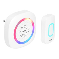 Dzwonek bezprzewodowy sieciowy POP II biały TYP ST-920W SUN10000501