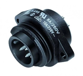 09 4227 00 07 Złącze: okrągłe 692,693,RD24 250V PIN: 7 gniazdo męskie 10A