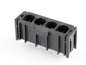 Molex 431600104 Listwa kołkowa, męska, do wbudowania, standardowa, piny: 4, 1 szt.