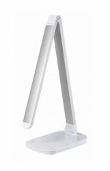 Lampka biurkowa LED 8W srebrna