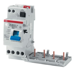 RCD, 4-biegunowy, 63A, 100mA, ABB, DDA200
