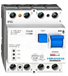 Wyłącznik Priori 63A,3+n,300mA,typ S/A-vsf,10kA Seria PRIORI