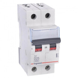 Wyłącznik nadprądowy 2P D 25A 6kA AC S302 TX3 403740