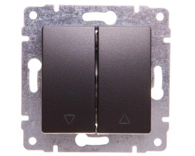 VENA Przycisk żaluzjowy antracyt 516118