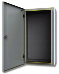 Rozdzielnica hermetyczna natynkowa skrzynka metalowa 540x300x170 płyta montażowa