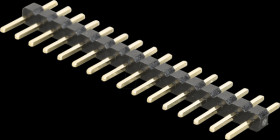 10120736 Pin header 2,00mm 1x16 straight