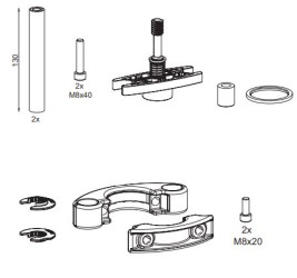 Siłownik zaworu gniazdowego