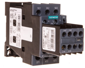 Stycznik mocy 12A 3P 24V DC 2Z 2R S0 3RT2024-1BB44