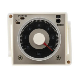 Przekaźnik czasowy zwłoczny Wielofunkcyjne funkcyjny 0.1 s → 300h DPDT 2-stykowy DPDT 12 → 48 V dc, 24