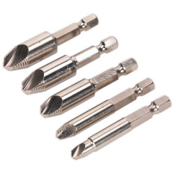 Sealey AK7228 Hss Screw and Drill Bit Extractor Set 5pc