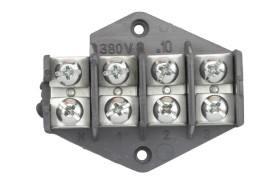 Pierścień rozgałęźny 4x10mm2 czarny 0953-00