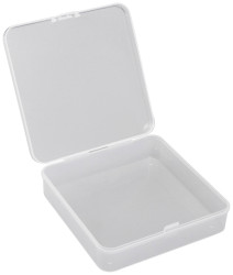 Quadrios 23SA081 Skrzynka (D x S x W) 12.5 x 12.5 x 3.5 cm Ilość przegród: 1 stały podział Content 1 szt.