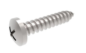 Pan head screw, PH cross slot, 38 mm, stainless steel, DIN 7981/ISO 7049, BYB-3-14H9159