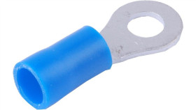 Końcówka Kablowa Izolowana Oczkowa Cu M4 100Szt Niebieska Okb4