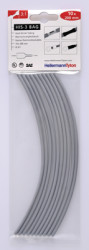 Heatshrink tubing, 3:1, (3.2/1 mm), PE, crosslinked, gray, 308-30313