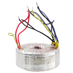 Transformator toroidalny 220VA Indel TSTL 220/001 230V (270V-0-270V, 0-5-6.3V, 2x6.3V) do wzmacniaczy lampowych