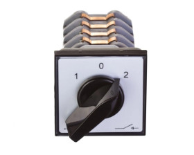 Łącznik krzywkowy sieć-agregat 4P 25A do wbudowania ŁK25R-4.8396P03