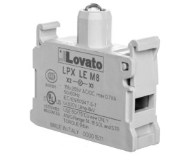 Oprawka z LED biała 185-265V AC/DC LPXLEM8
