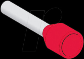 DZ5CEB010D Ferrule Linergy DZ5. Ø 1 mm², red, 1 pieces