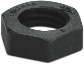 Nut, M12, W 17 mm, H 5 mm, PA, 3241232