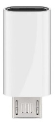 Adapter USB-C microUSB 2.0 (typ B) biały 55550
