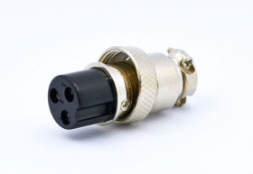 Złącze przemysłowe 3 pin gniazdo na przewód