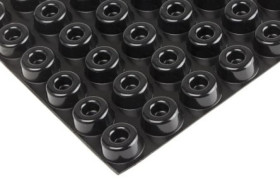 Nóżki antywibracyjne, 22.3mm, Okrągła