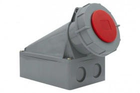 Gniazdo siłowe stałe 63A 5p /VC/ IP67