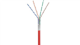 Kabel S/Ftp Kat.7 Linka 4X2xawg27/7 Lsoh 305M Czerwony L02002c0061