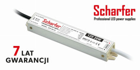 Zasilacz led hermetyczny 12V 20W Scharfer 7Y