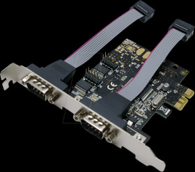 PC0031 PCI Express Card, 2x Serial