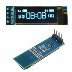 Display OLED LCD blue 128x32 0,91' I2C