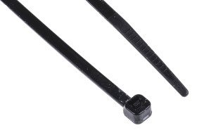 Opaska kablowa długość 150mm szerokość 3,6 mm RS PRO Nylon 66 -40→ +85 °C.