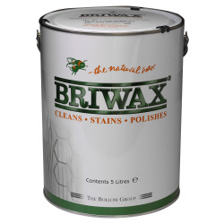 Briwax BW0303000005 Original Wax Polish Clear 5 Litre