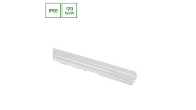 Limea Go Hermetyk 600Mm 25W Nw 230V 120St Ip65 Ik07 600X60x52mm Biały